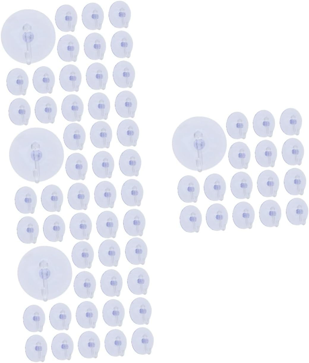 Clothes Rack 160 pcs Suction Cup Hook Towel Hook Bathroom Wall Hooks ...