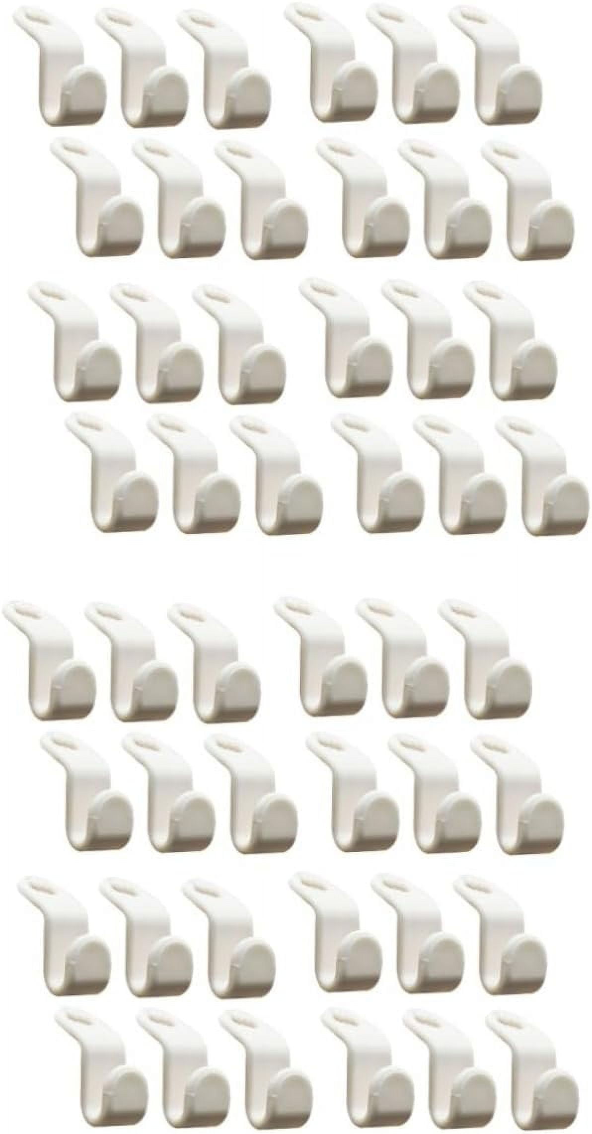 Clothes Rack 60 Pcs Heavy Duty Hook Hanger Extenders Clips Cascading