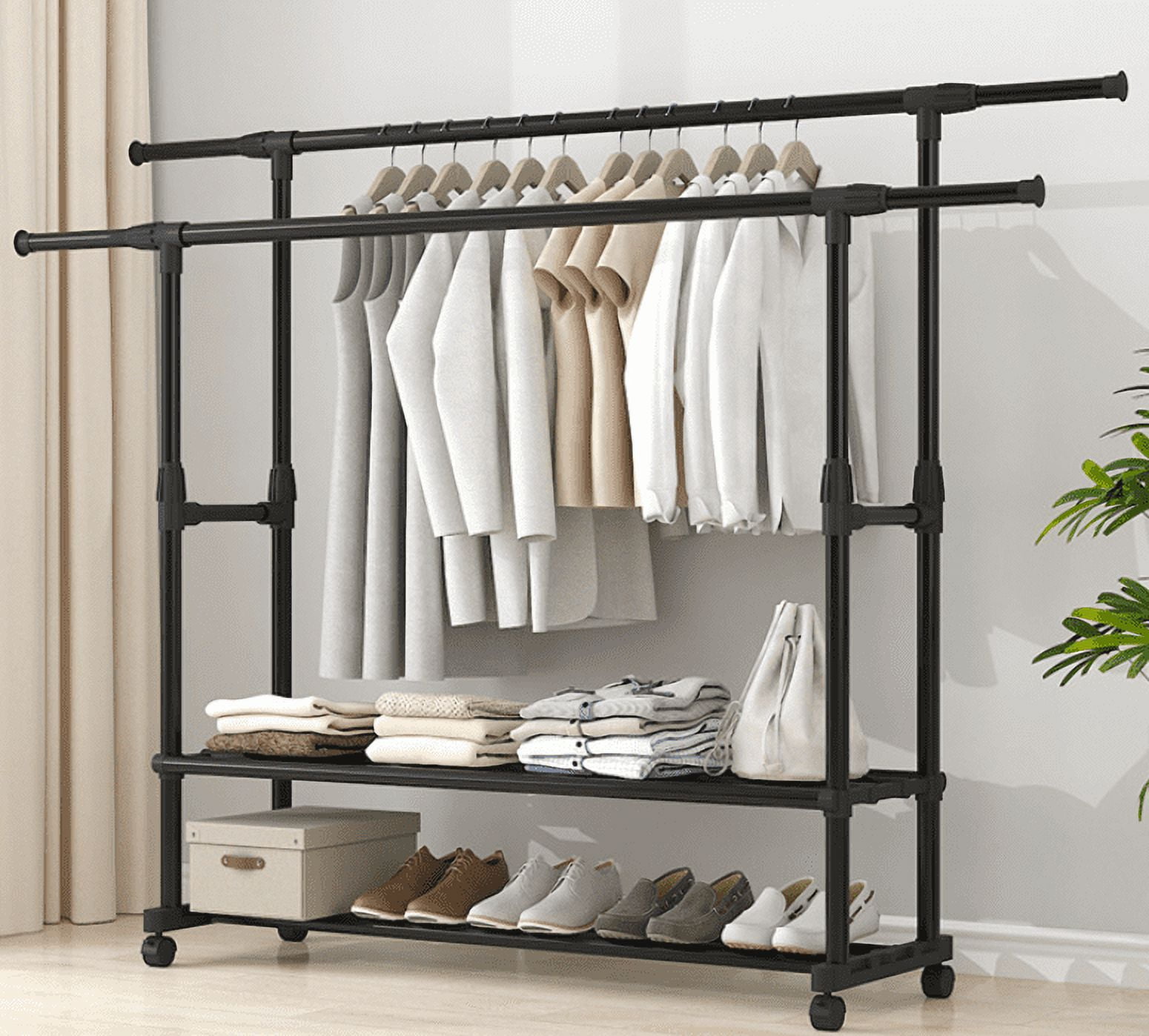 Clothes Rack Heavy Duty Wardrobe Hanger Garment Egypt Ubuy