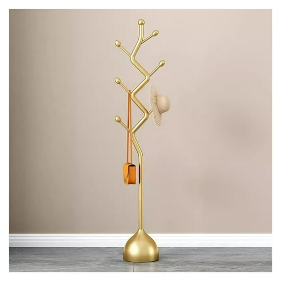 Clothes Rack Metal Coat Rack Stand,Freestanding Clothes Hat Hanger ...