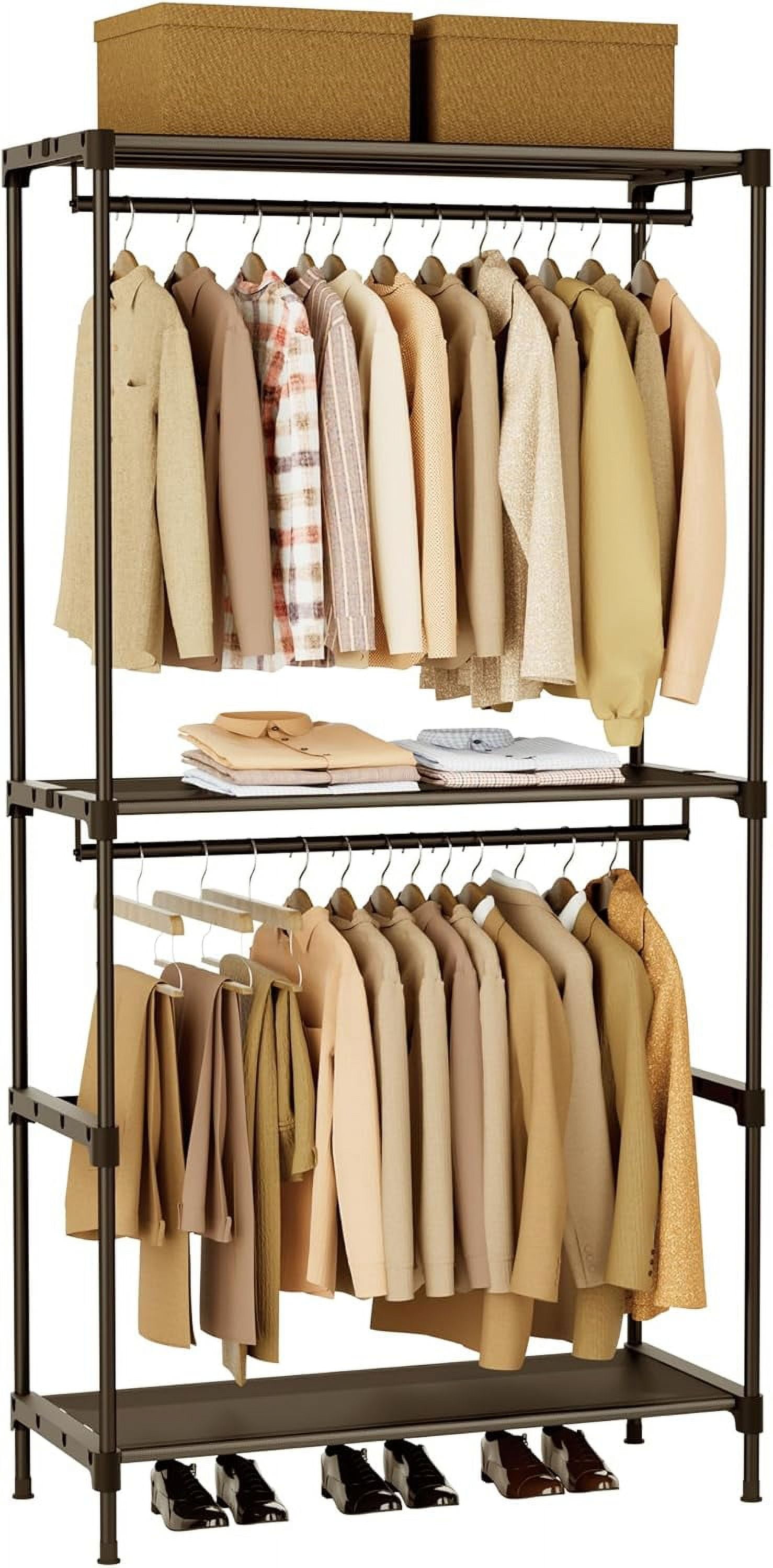 Clothes Rack, Portable Closet, 27.6 Inch Wardrobe Closet, Clothes ...