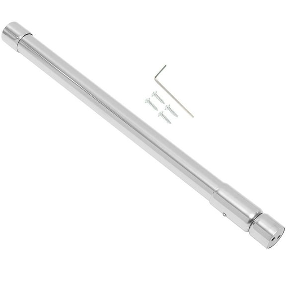 Clothes Rail Cabinet Hanging Rod Wardrobe Bar Tension Curtain Steel Pipe Hanger Pole