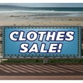 thumbnail image 1 of Clothes Sale 13 oz Vinyl Banner With Metal Grommets, 1 of 4