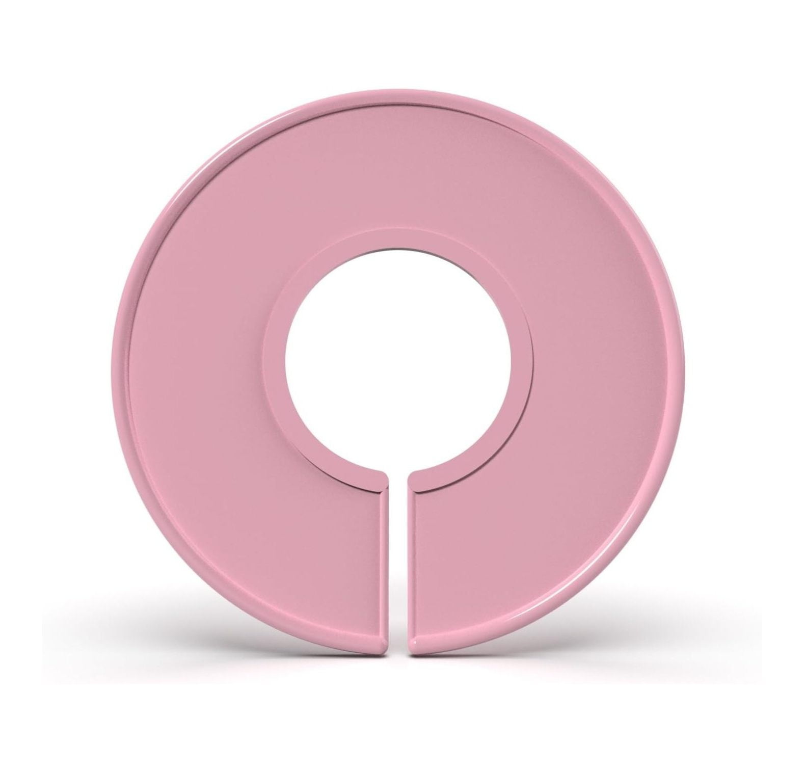 Bessy Shop 10-teiliger Kleiderbügel-Teiler - Weiße Ringe Für Schrankorganisation