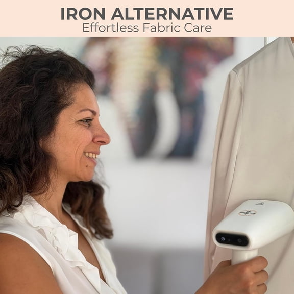 Clothes Steamer Handheld 1600W TurboRush, Portable 3-in-1 Clothing & Garment Care, Travel Bag, 2 Steam Levels, Large Water Tank, 120V