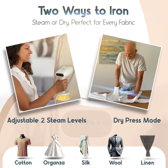 Clothes Steamer Handheld 1600W TurboRush
