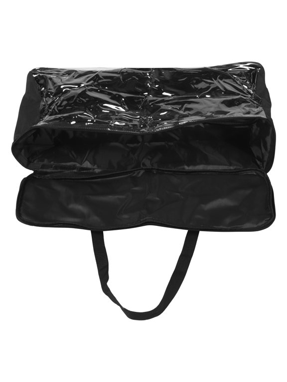 Clothes Storage Bag Hat Pouch Zippered Organizer Foldable Case Pvc Wide Baseball Cap Portable Peaked