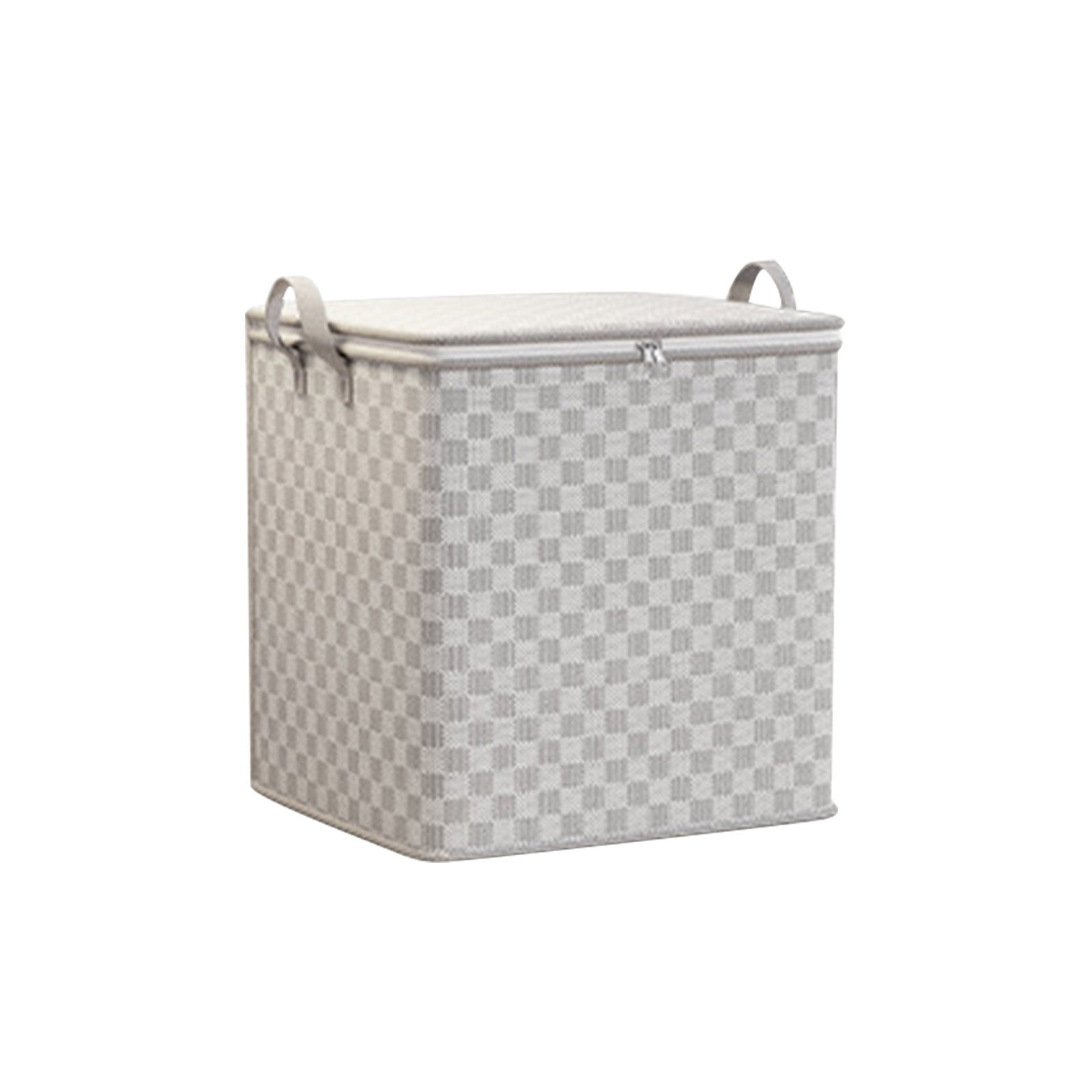 Clothes Storage Bag Large Capacity Checkerboard Pattern for Moving ...