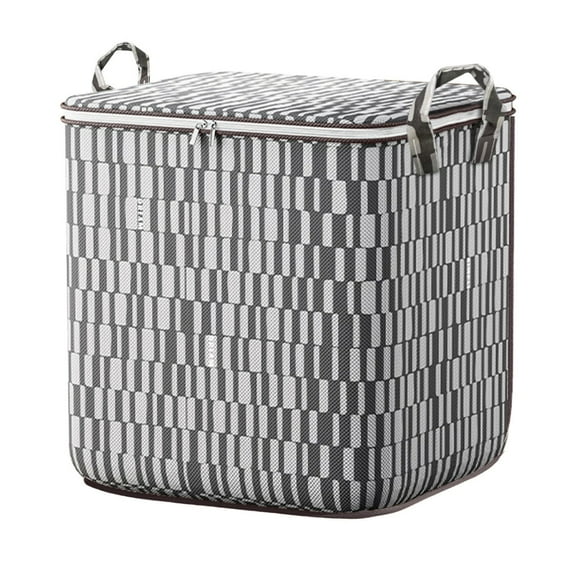 Clothes Storage Bag, Wardrobe Organizer, Portable Non-Woven Fabric Storage Box with Large Capacity, Foldable and Space-Saving Storage for Moving and Dorms