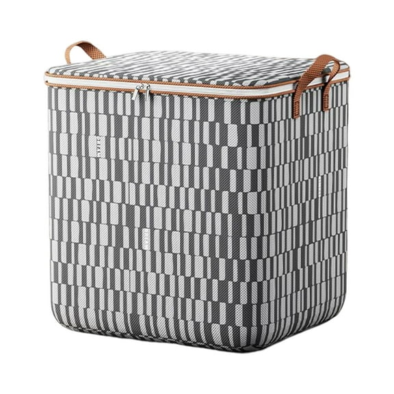 Clothes Storage Bags Tote Stackable Suitcase Folding Box Organizer Container Clothes Storage Bin for Shoes Packing Vacation Blanket Clothing 140L 50x56x50cm