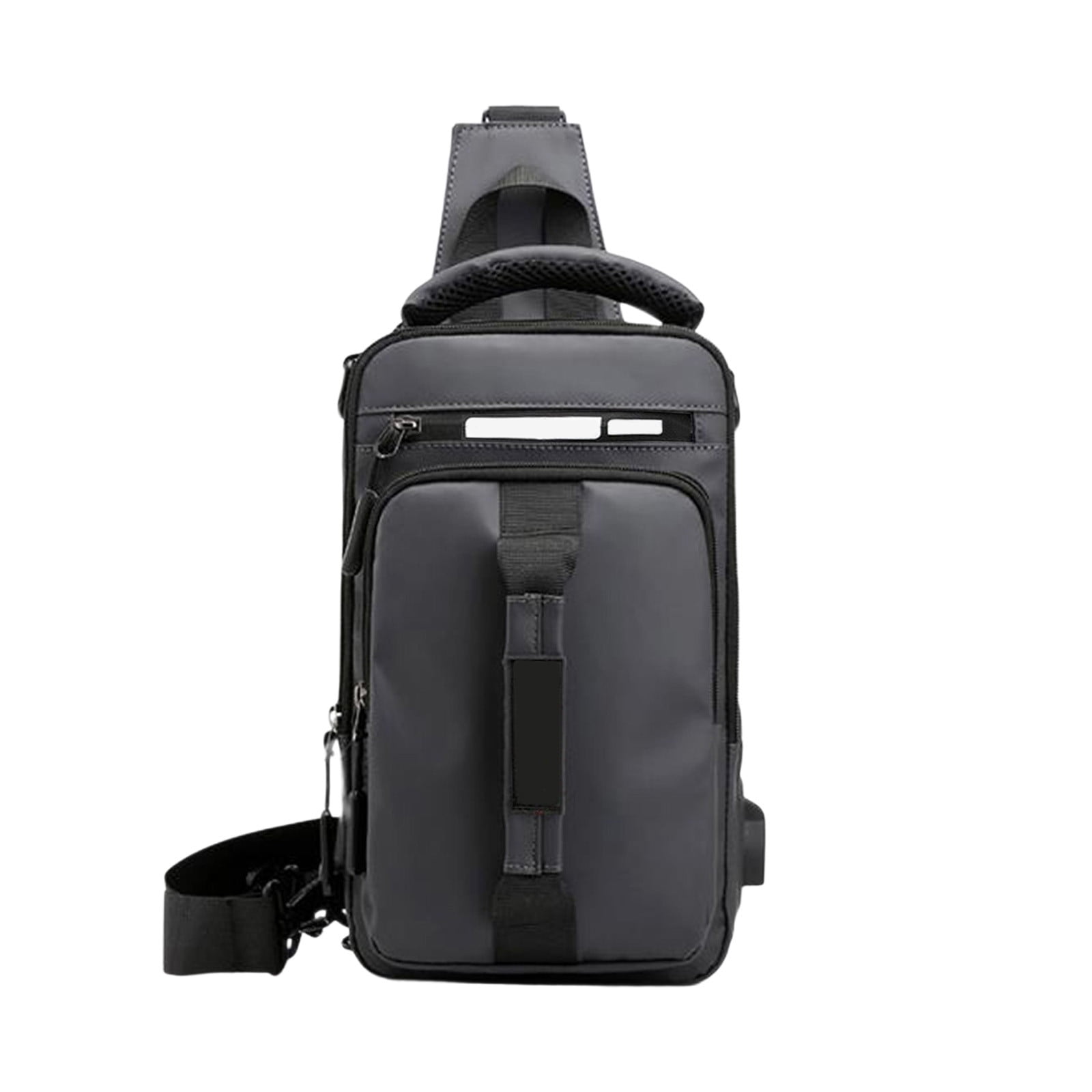 Unisex Sling Chest Bag – Waterproof, Anti-Theft, Lightweight Daypack For Hiking & Travel (Gray)