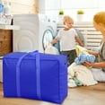 thumbnail image 1 of Clothes Storage Bins with Lids, Duffel Bag Packing Bag Storage Bag Moving Bag Quilt Clothes Tote Bag Non-woven Bag Storage Containers Storage Bags for Clothes, 1 of 5