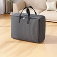 thumbnail image 1 of Clothes Storage Bins with Lids, Heavy Duty Storage With Reinforced Handles Extra Large Storage Bags For Clothes Tote Bag Thickened Double Zipper For Space Saving Travel Storage Bags for Clothes, 1 of 5