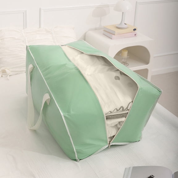 Clothes Storage Bins with Lids, Outdoor Moving Packing Bags Dustproofs Moistures-proof And Waterproof Storage Bags Duffel Bags Storage Containers Storage Bags for Clothes