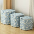 thumbnail image 1 of Clothes Storage Box Large Capacity Foldable Organizer | Durable Fabric Laundry Hamper with Reinforced Handle | Breathable Odorless Bin for Bedroom, Closet, Dorm, Moving | Stackable, Space Saving, 1 of 4