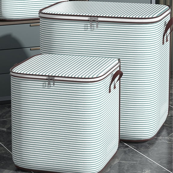 Clothes Storage Box for Moving | Large-Capacity Wardrobe Storage Bag | Foldable Clothing Basket | Home Organizer Box