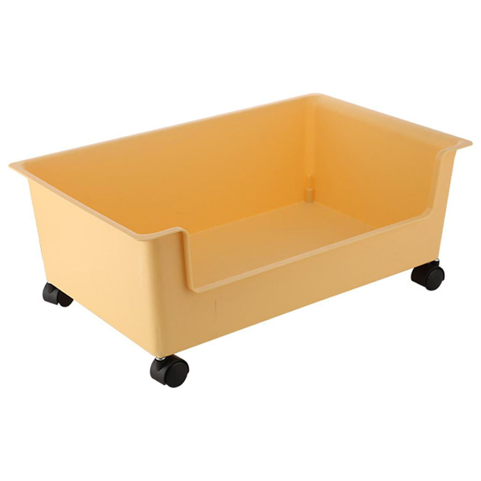 Clothes Storage Organizer, Large Toy Storage Bin, with Wheels Moving
