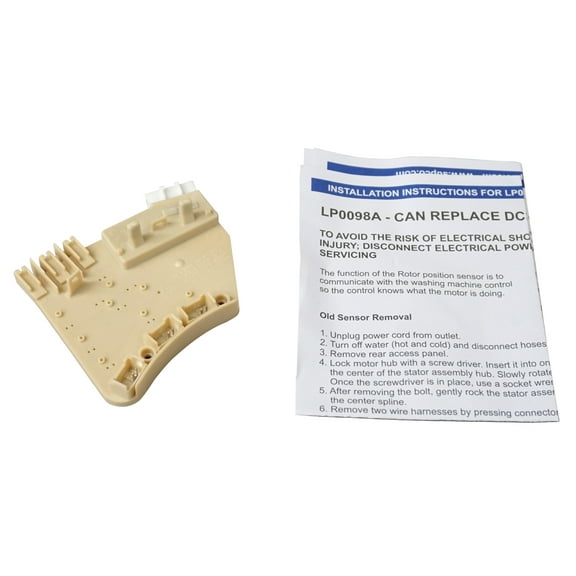 Clothes Washer Motor Sensor for Samsung, AP4578642, PS4204673, DC31-00098A