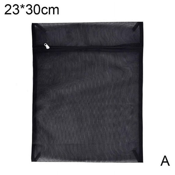 Clothes Washing Machine Laundry Bag With Zipper Nylon Best NEW UK Net Mesh K7S2