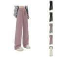 thumbnail image 1 of Clothes for Girls Pants Girls Trendy Pants Everyday Wear Loose Fit Sports Leisure Style Ideal Ages 9 15 Easy Care Versatile All Seasons, 1 of 4