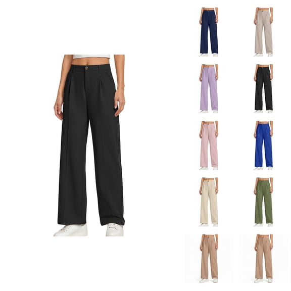 Clothes for Teen Girls Girls Pants Girls Dress Pants Wide Leg Pants For Girls Preppy Clothes Size 5 14 Years