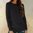 Clothes for Women,Sweat Shirt,Junior Tops,Womens Long Sleeve Round Neck