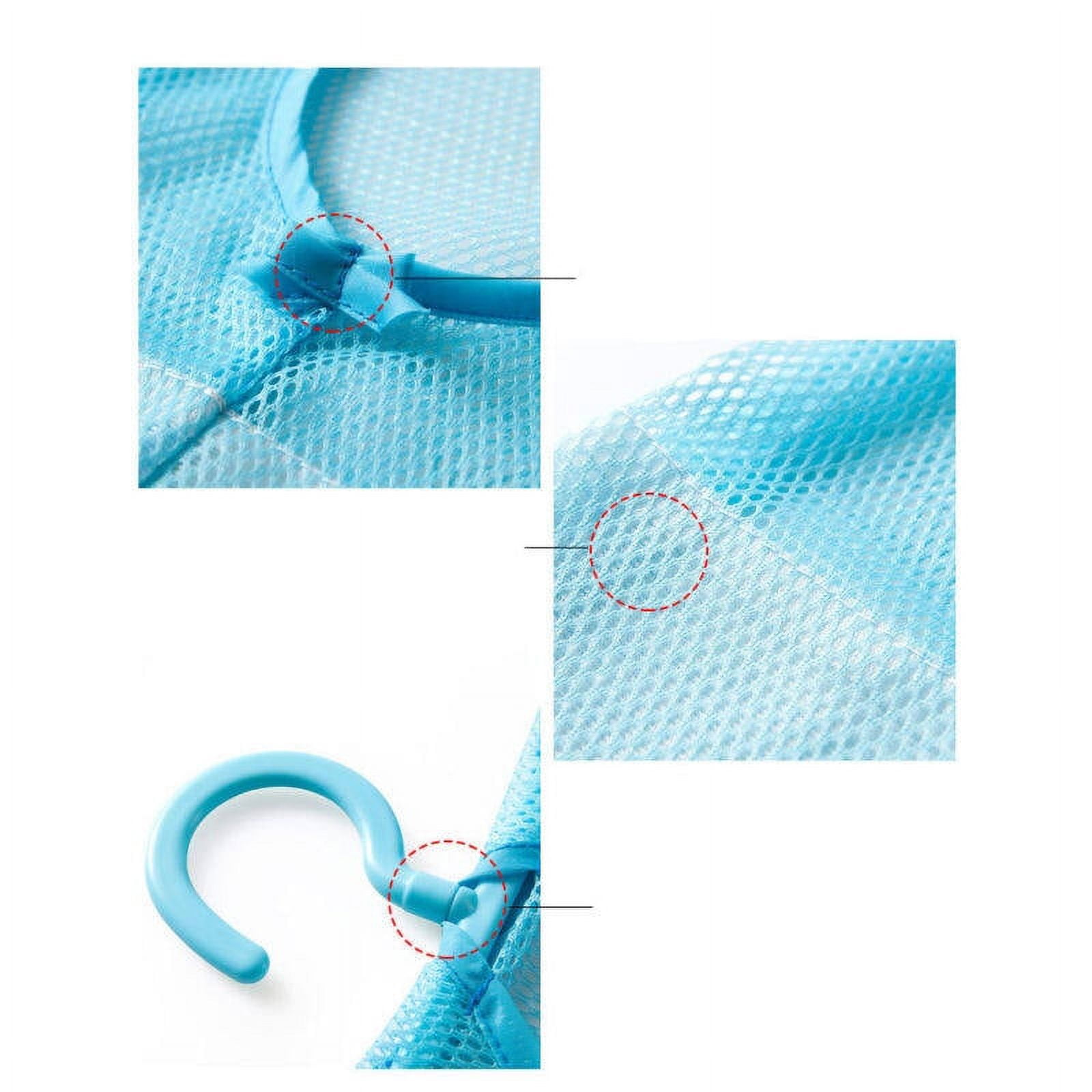 Clothespin Bag Mesh Clothesline Storage for Bathroom Clips Laundry Bags