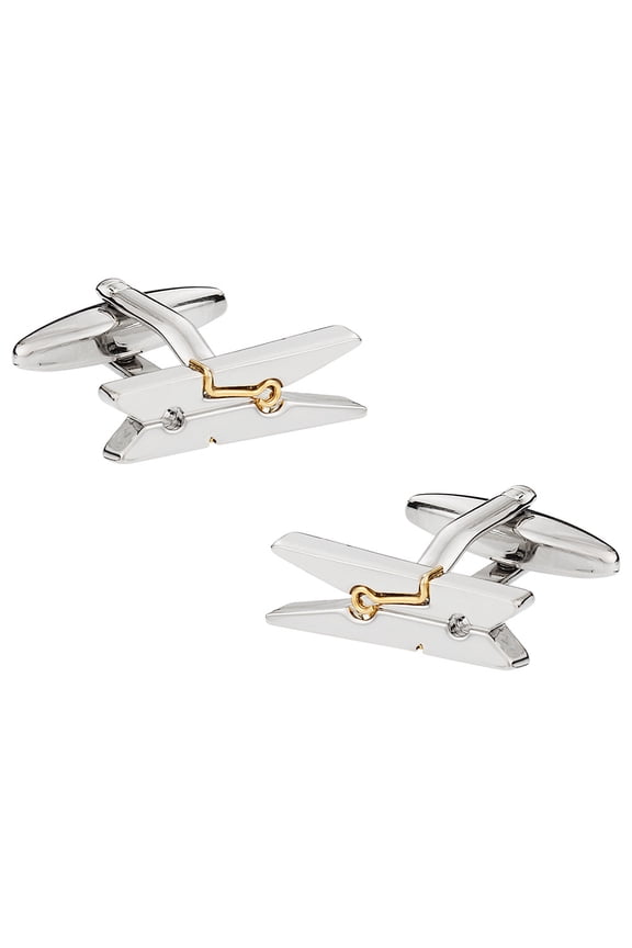 Clothespin Cufflinks by Cuff-Daddy