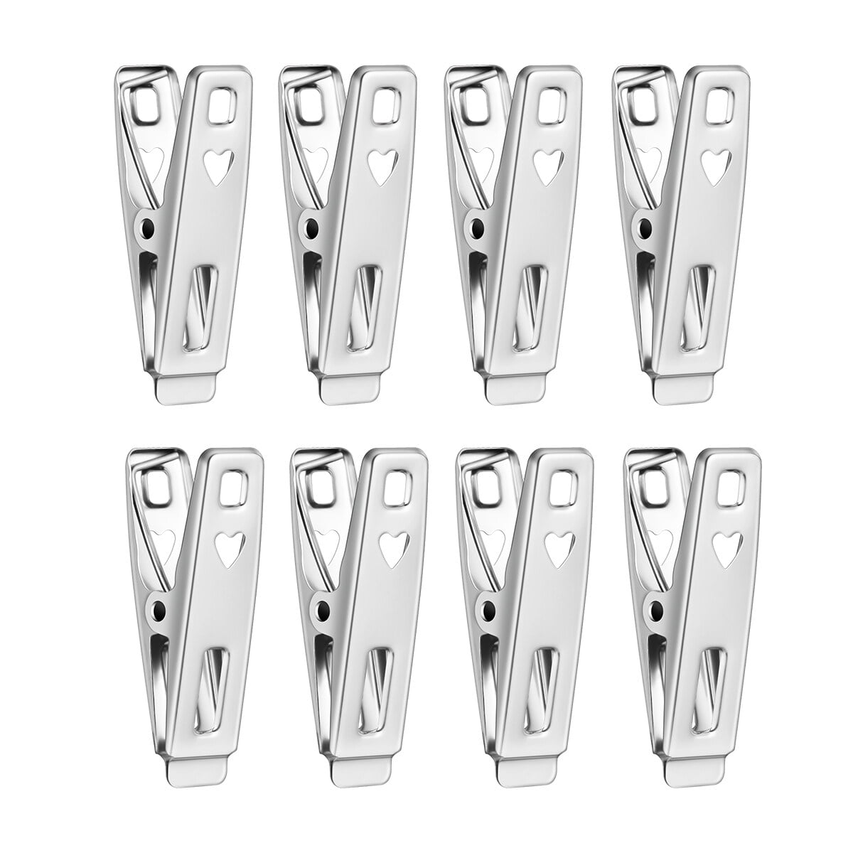 Clothespins Metal Clips for Heavy Duty Rack Stainless Steel Coat Hanger