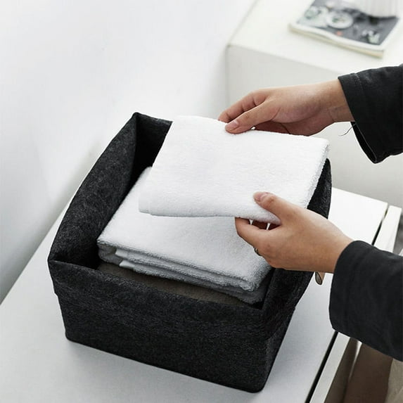 Clothing & Closet Storage, Home Desktop Storage Basket Fabric Storage Basket For Snacks And Sundries