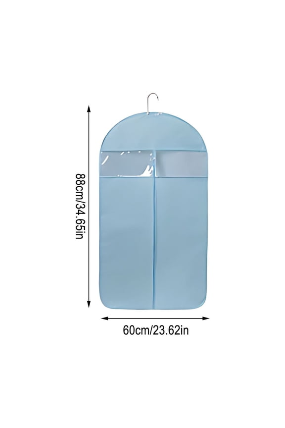 Clothing Cover Transparent Bag, Garment Bag for Wardrobe, Waterproof Suit Cover, Dustproof Storage, Durable Design, for Travel & Home Use, Protects Clothes, Closet Organizer, Coat Protector UKHBMC
