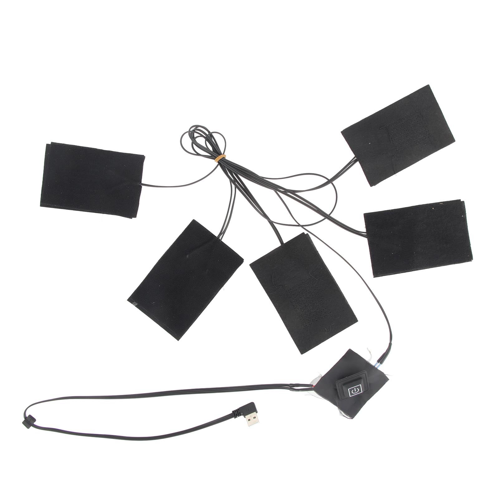 Clothing Electric Heating Pads Adjustable Fiber Heated Sheet Piece for