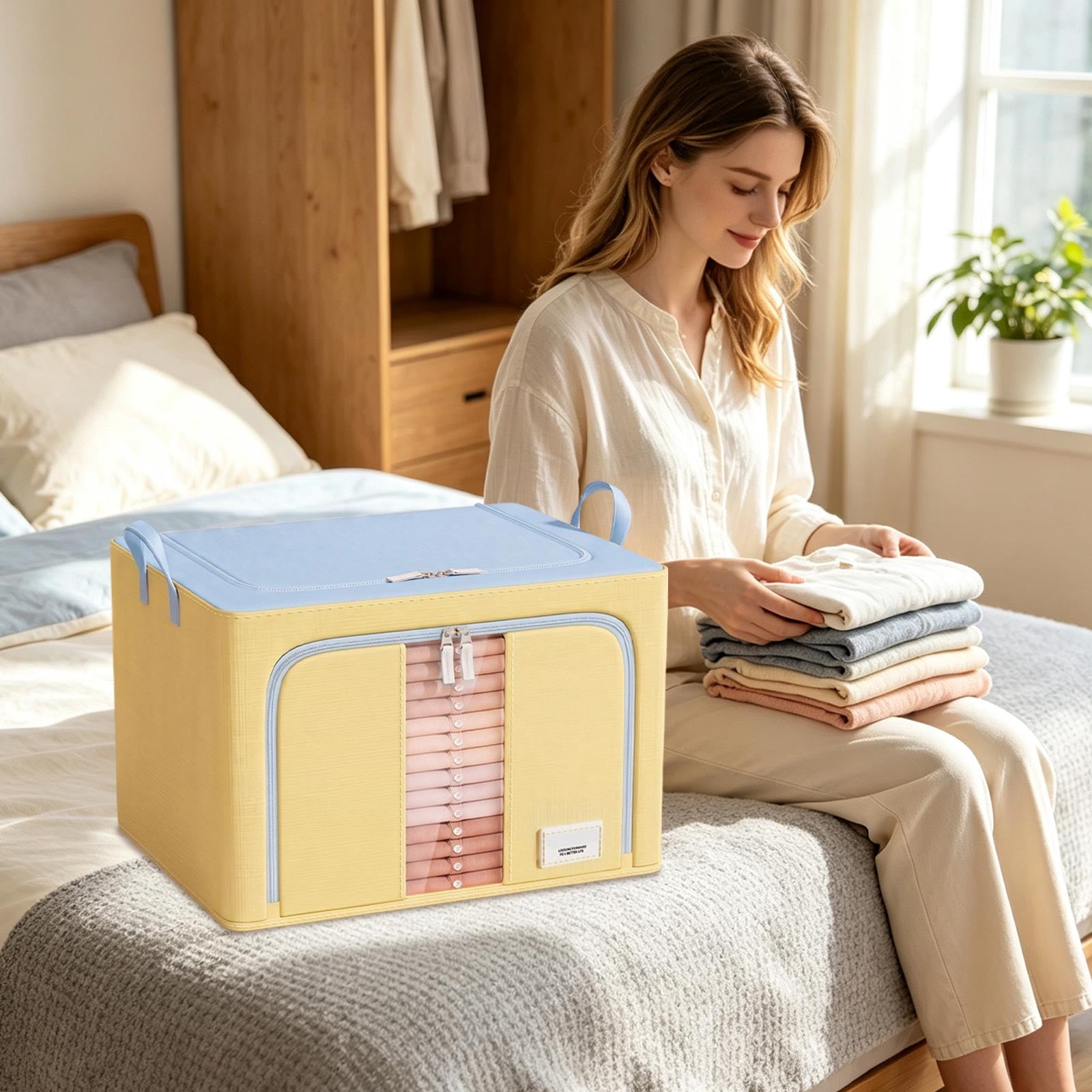 Clothing And Home Storage Box, Thickened Large Capacity Foldable ...