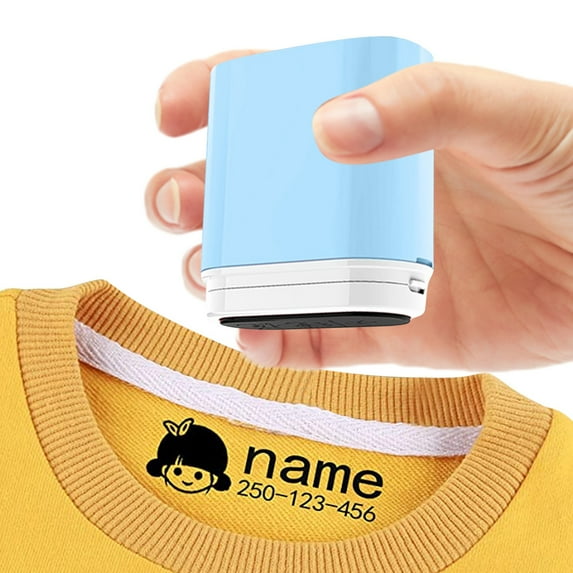 Clothing Name Stamp, Name Stamp, Boy'S Clothing Personalized Stamp, Clothing Fabric Printing,1Pc Name Seal