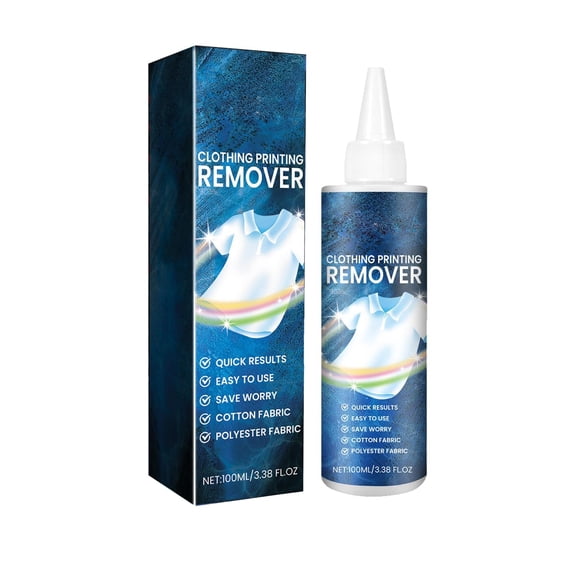 Clothing Printer Remover, Clothing Printing Remover Spray, Heat Transfer Vinyl Remover, Vinyl Remover for Small Textile Heat Transfer Print Remover