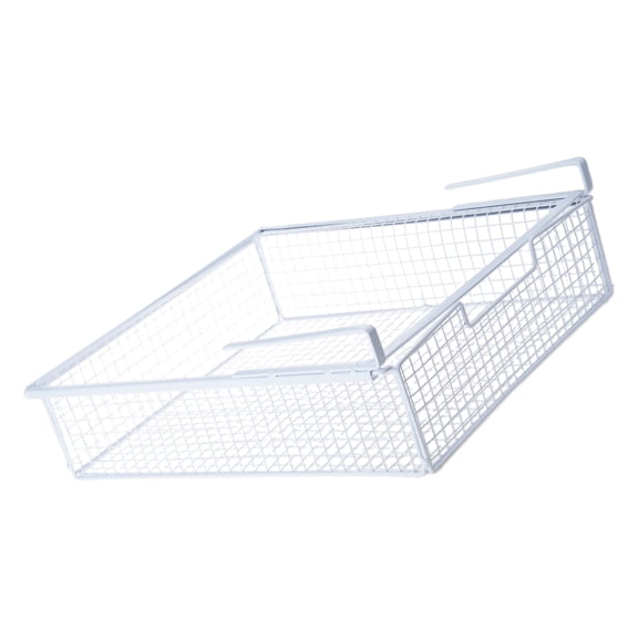 Clothing Pull Out Basket Cabinet Organizing Bin Pullout Drawer Under Shelf Storage Basket Multifunctional