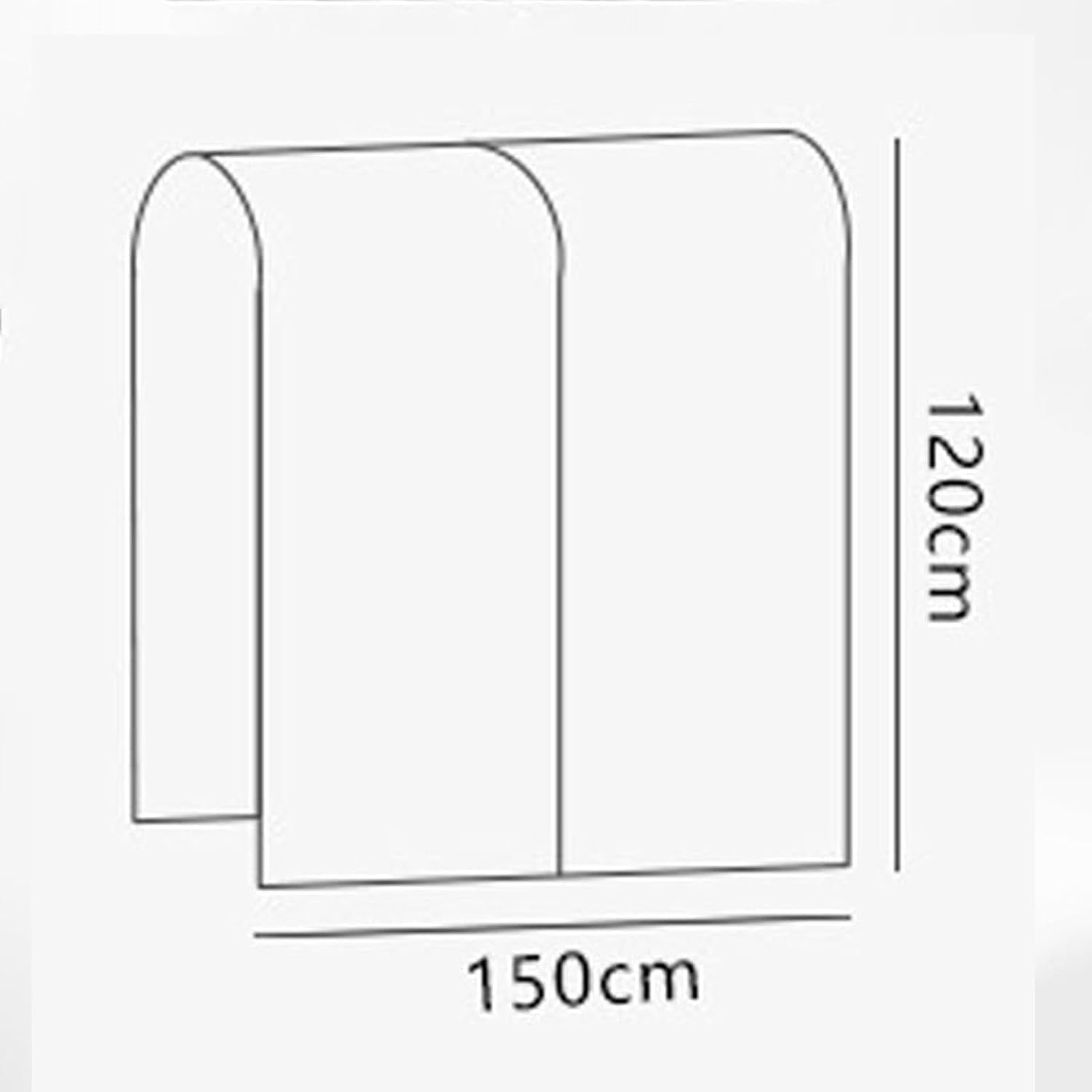 Clothing Rack Covers Garment Bags For Hanging Clothes Waterproof ...