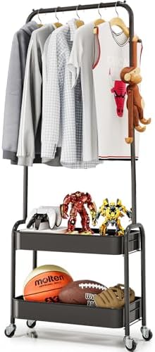 Clothing Rack, Kids Small Clothes Racks for Hanging Clothes, Garment ...