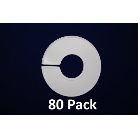 Clothing Rack Rod Blank Round Dividers 80 Blank Round Size Dividers for Retail Clothing Racks