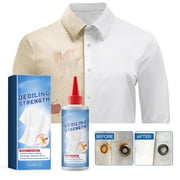Clothing Stain Remover Strong Oil Removal for Laundry Fast Acting Cleans Various Fabrics 100ml