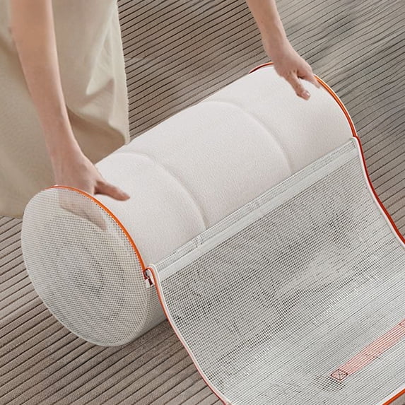 Clothing Storage Bags with Handles and Zipper, Large Capacity Foldable Travel Moving Storage Organizer for Quilts, Pillows, Blankets, Clothes, Bedding