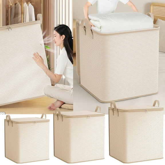 Textile Storage for Home Cloth, Home Textile Storage Storage Box *1 (Yellow-M)