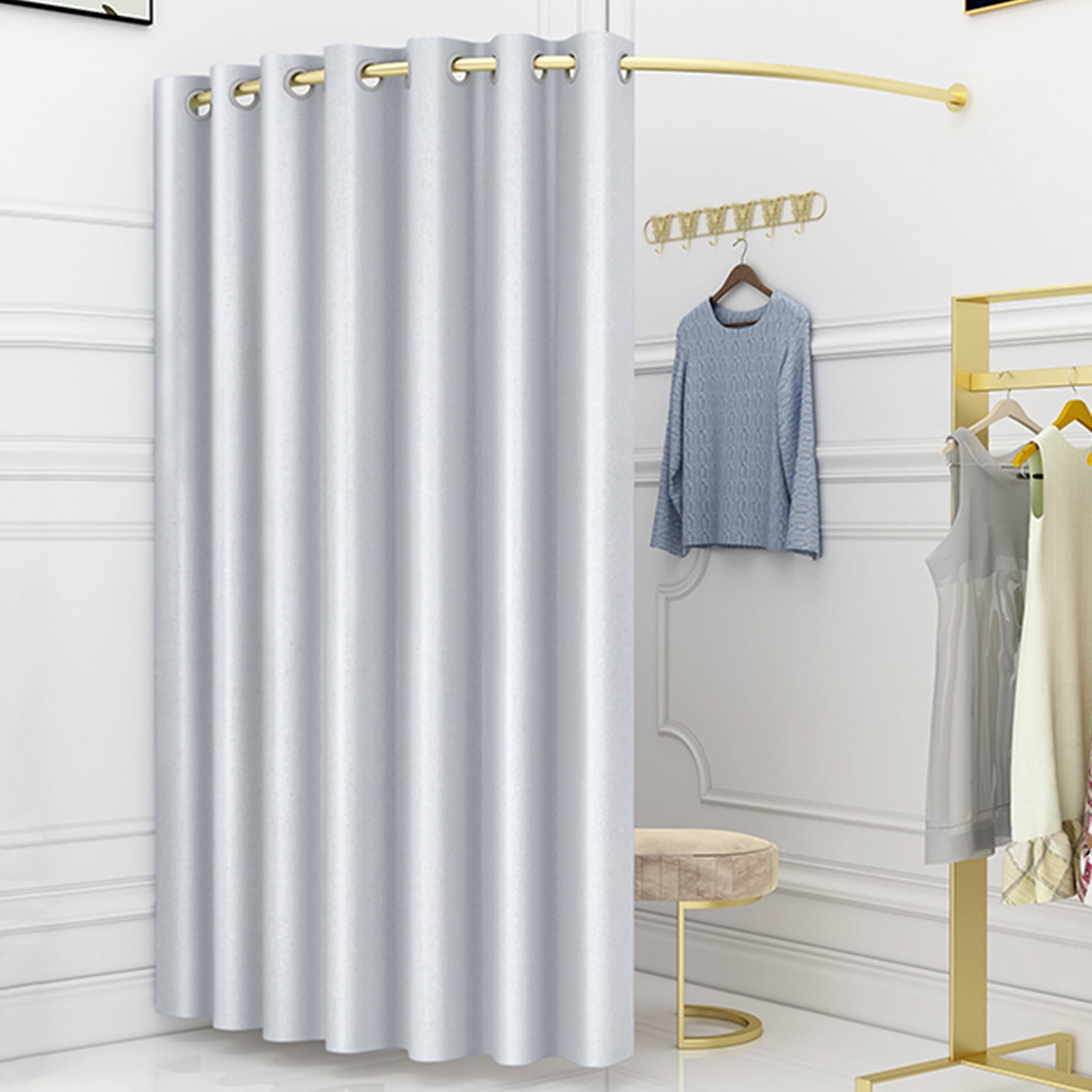  MORN Fitting Room, 43x43x78 inch Clothing Store