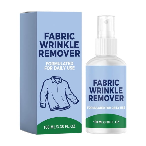 Clothing Wrinkle Removing Spray No Ironing Required Smoothing Portable Suitable for Various Fabrics 100ml