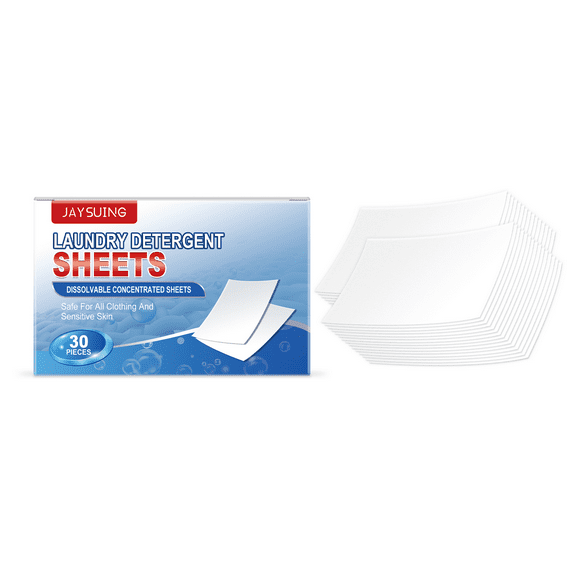 Clothing washing tablets gently care for odors, oil stains, and stains, leaving fragrance for cleaning and laundry bubble wrap