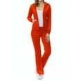 thumbnail image 1 of ClothingAve. Women's Lightweight Hoodie & Sweatpants Velour Set Female Set, 1 of 2