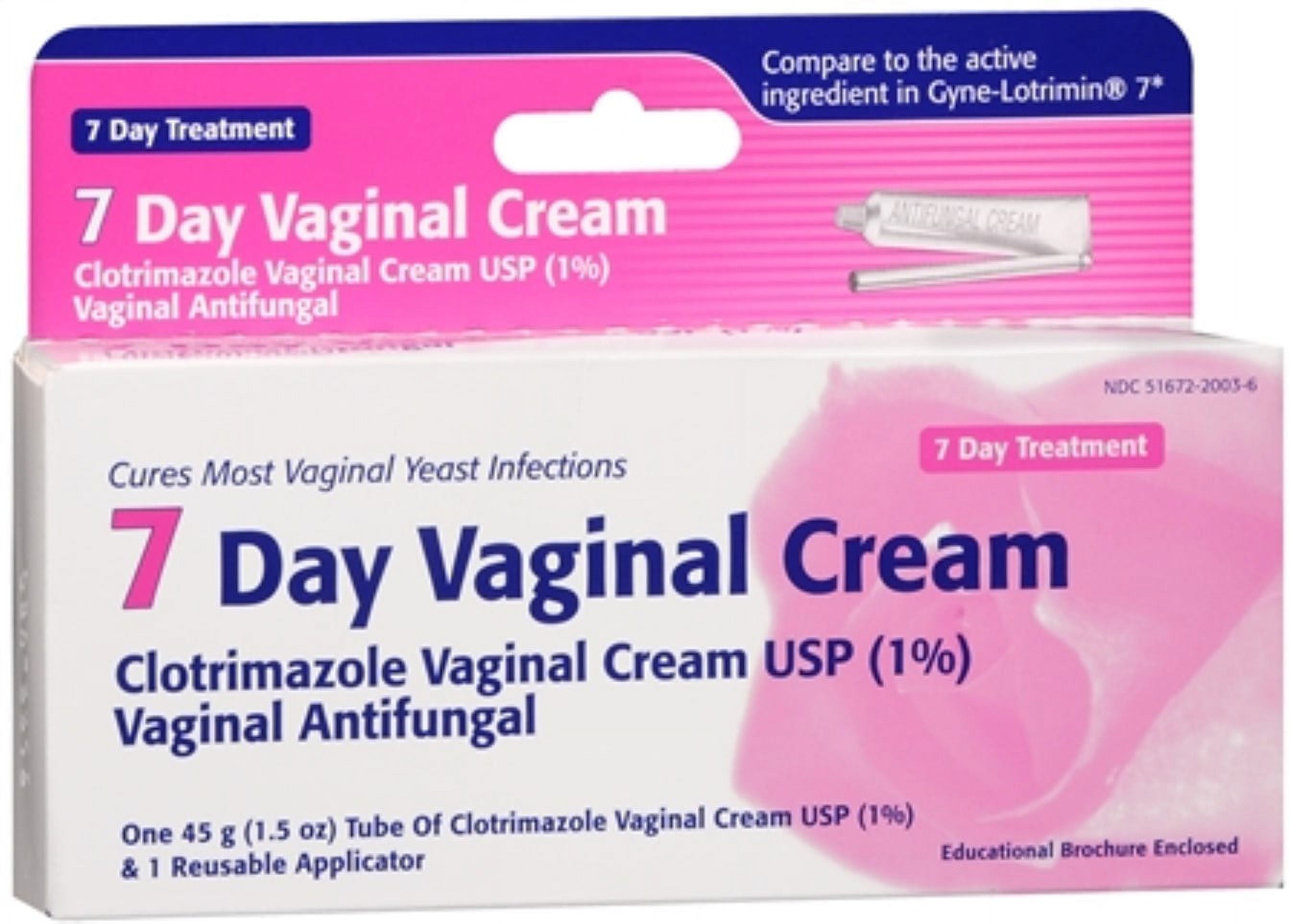 GYNE-LOTRIMIN Clotrimazole Vaginal Usp 1% Cream For Vaginal Yeast Infection - 45 Gm