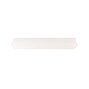 Cloud 24 in 1-Light White Integrated LED Linear Puff Semi-Flush Mount Ceiling Light, 1544N3MV-06