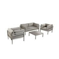 thumbnail image 1 of Cloud 4 Piece Sofa Set Grey, 1 of 3