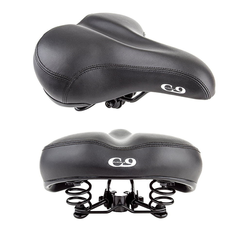 Free Shipping Cloud 9 Cruiser Gel Plus Bicycle Seat Saddle Cws Dc Ly 10.5X9.75 Black Walmart Walmart